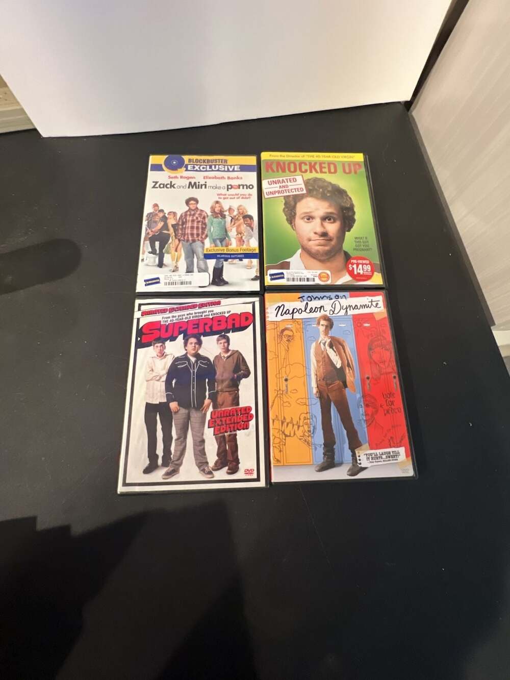 Comedy Movie DVD Lot Set Of 4 Superbad Knocked Up